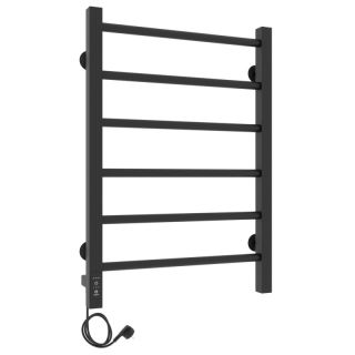 Полотенцесушитель электрический Laris Феличия ЧКЧ6 400х600 L 73207610 Черный муар